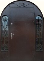 Металлическая дверь Арочная дверь Нитропокрас + Нитропокрас №16